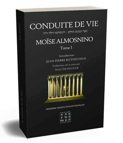 Couverture : Conduite de Vie – Tome 1, par Moïse Almosnino